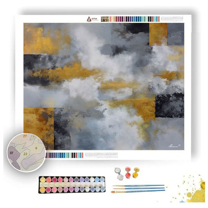 REFLECTIONS OF TIME - Paint by Numbers Full Kit