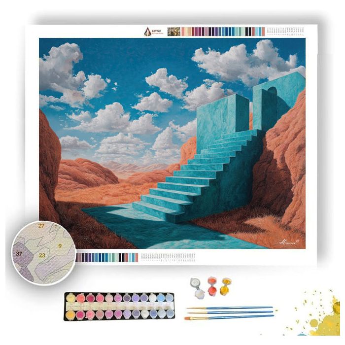 THE INFINITE STAIRWAY - Paint by Numbers Full Kit