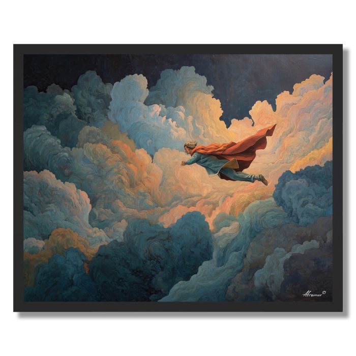 FLIGHT OF THE DREAMER - FRAMED