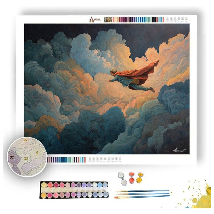 FLIGHT OF THE DREAMER - Paint by Numbers Full Kit