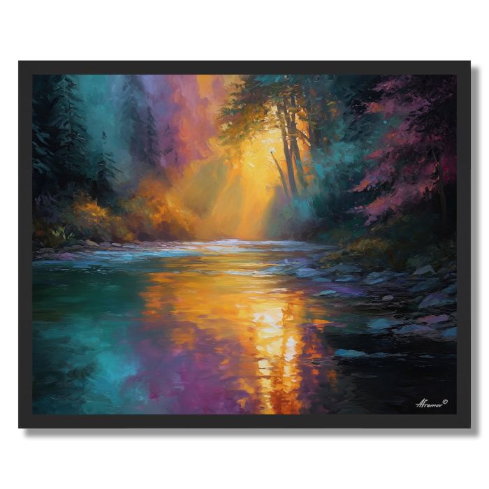 RIVER OF LIGHT - FRAMED