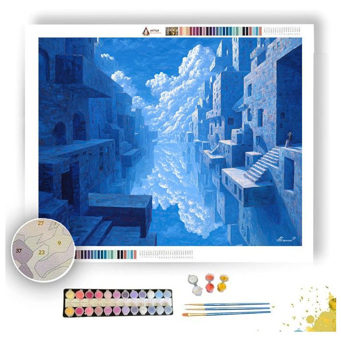 THE BLUE DREAMSCAPE - Paint by Numbers Full Kit