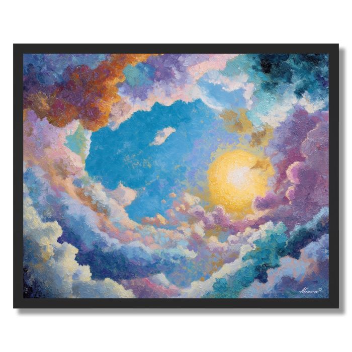 BEYOND THE CLOUDS - FRAMED