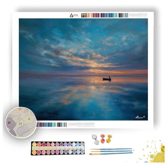 LUMINOUS SILENCE - Paint by Numbers Full Kit