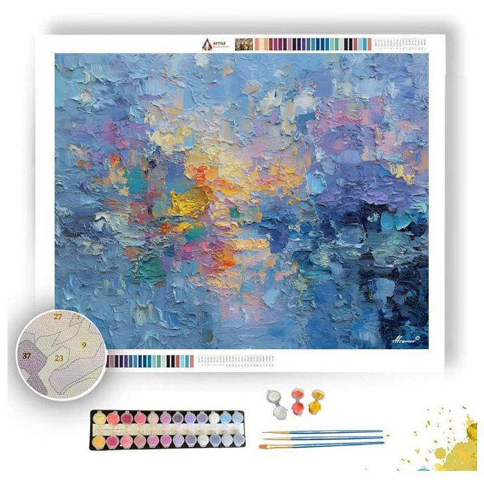 MOSAIC OF DAWN - Paint by Numbers Full Kit
