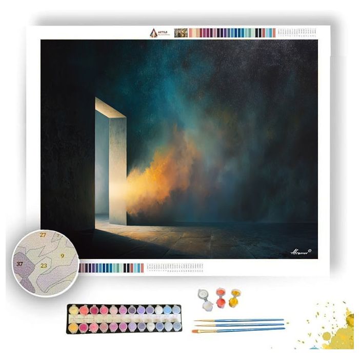 HIDDEN RADIANCE - Paint by Numbers Full Kit