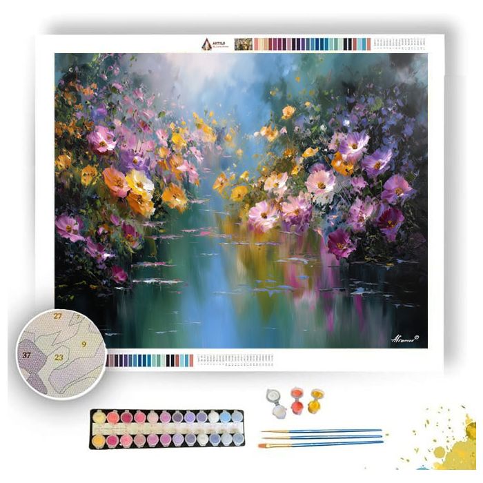 GARDEN MIRAGE - Paint by Numbers Full Kit