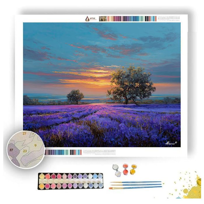 TWILIGHT BLOOM - Paint by Numbers Full Kit