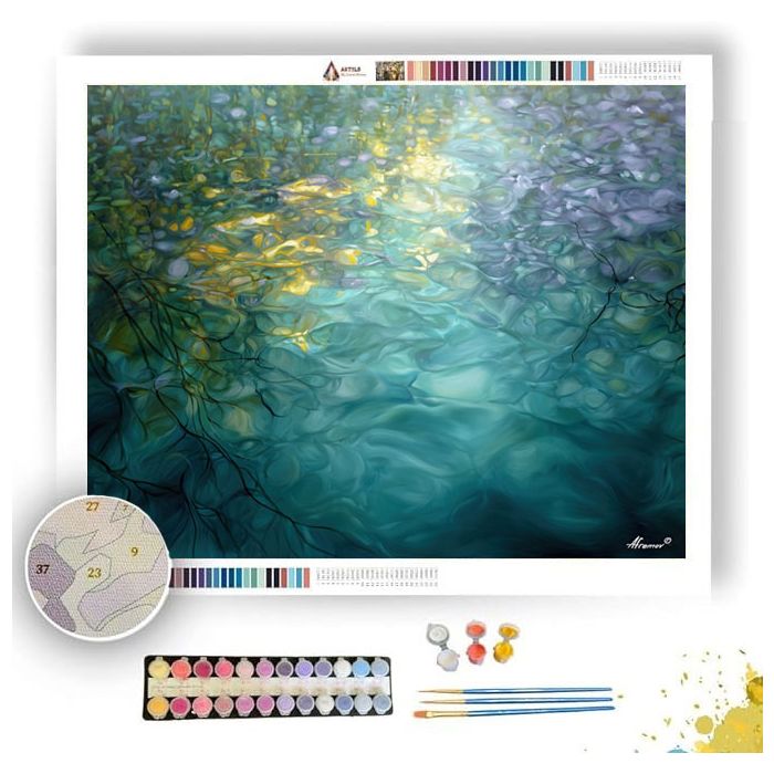 SILVER SANCTUARY - Paint by Numbers Full Kit