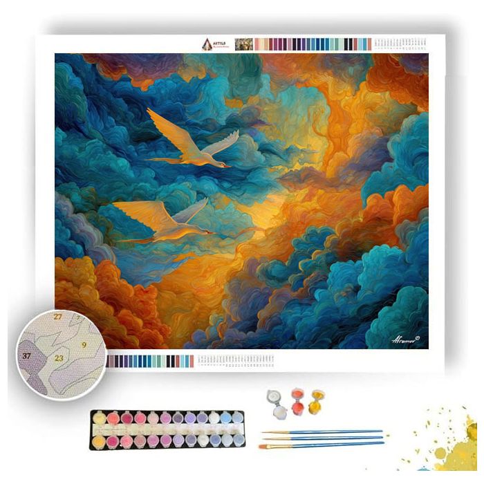 ETERNAL FLIGHT - Paint by Numbers Full Kit