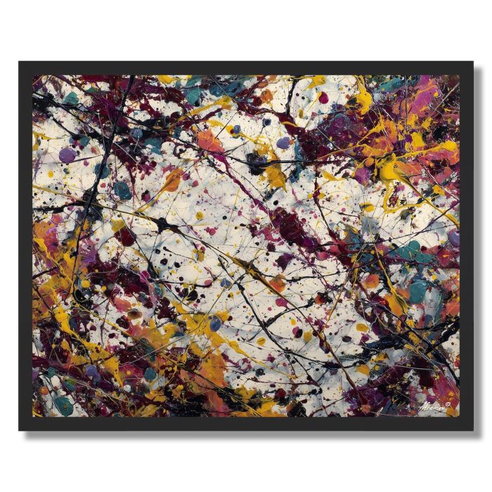 REFLECTED MOTION - FRAMED