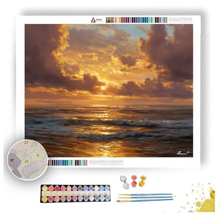 AMBER WALTZ - Paint by Numbers Full Kit