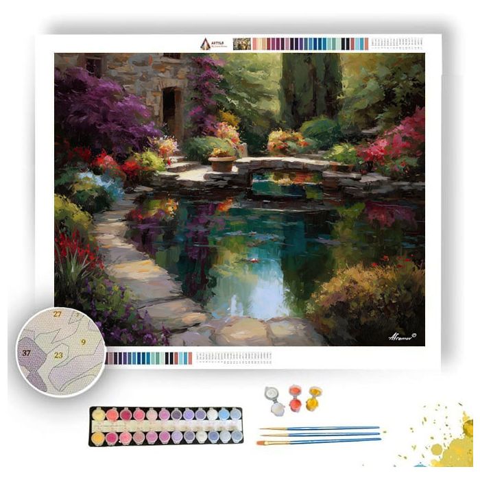HIDDEN GARDEN - Paint by Numbers Full Kit