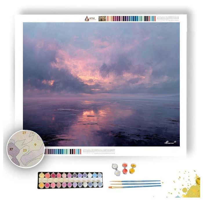 WHISPERED HORIZON - Paint by Numbers Full Kit