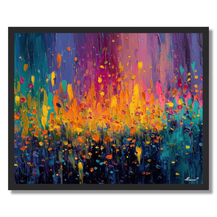 FALLING COLOR - FRAMED