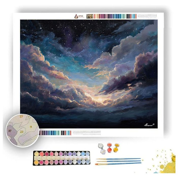 STARLIT PASSAGE - Paint by Numbers Full Kit