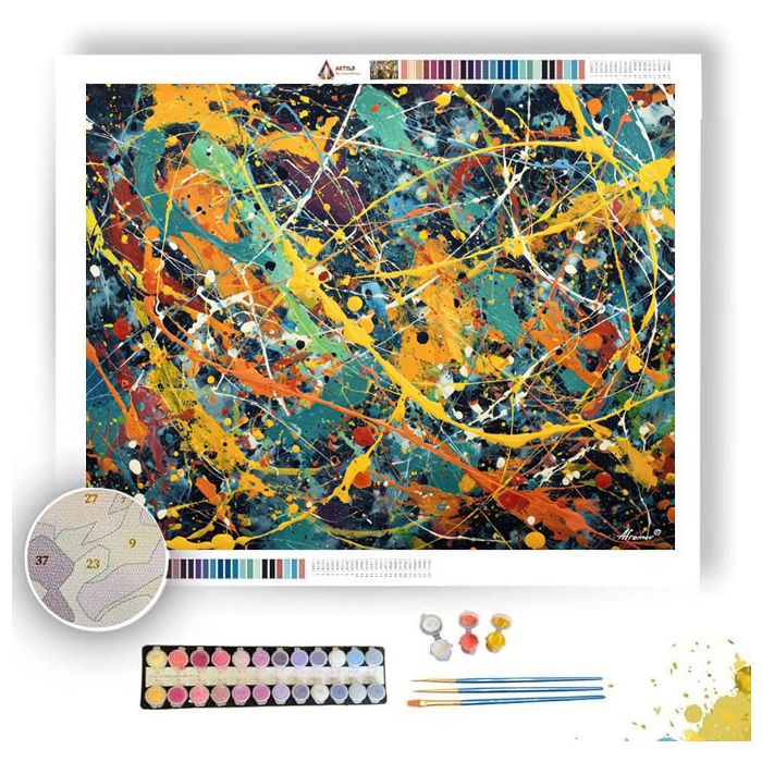 COLOR SYMPHONY - Paint by Numbers Full Kit
