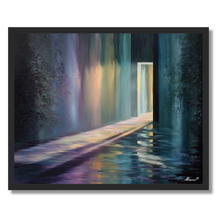 SHIMMERING PASSAGE - FRAMED