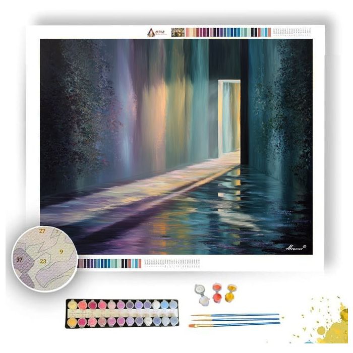 SHIMMERING PASSAGE - Paint by Numbers Full Kit