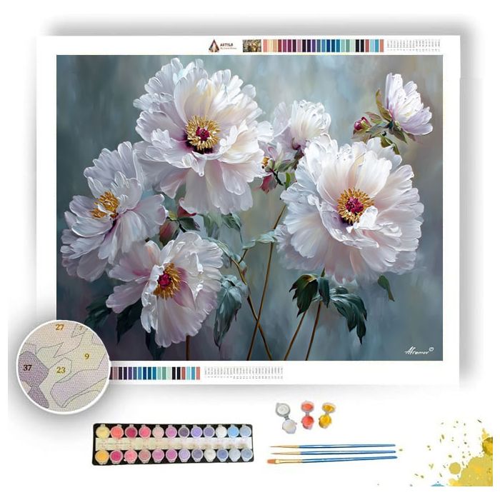FLORAL ECHOES - Paint by Numbers Full Kit