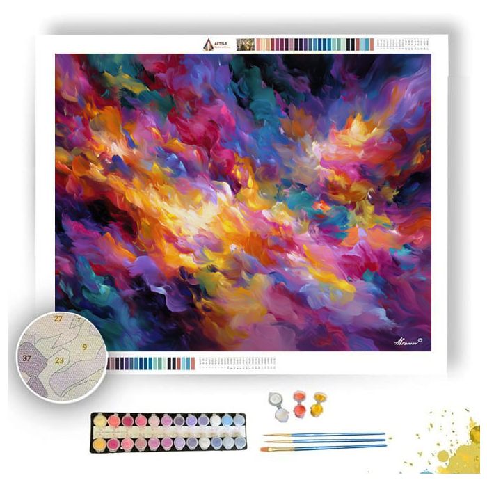 WHISPERS OF FIRE - Paint by Numbers Full Kit