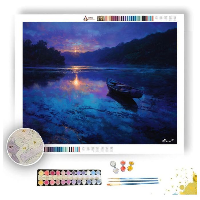 MIDNIGHT GLOW - Paint by Numbers Full Kit