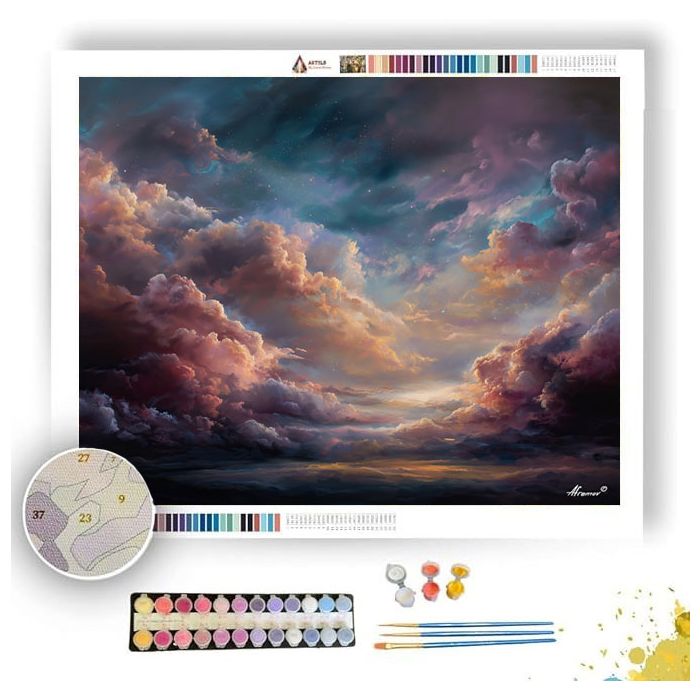 CELESTIAL DRIFT - Paint by Numbers Full Kit