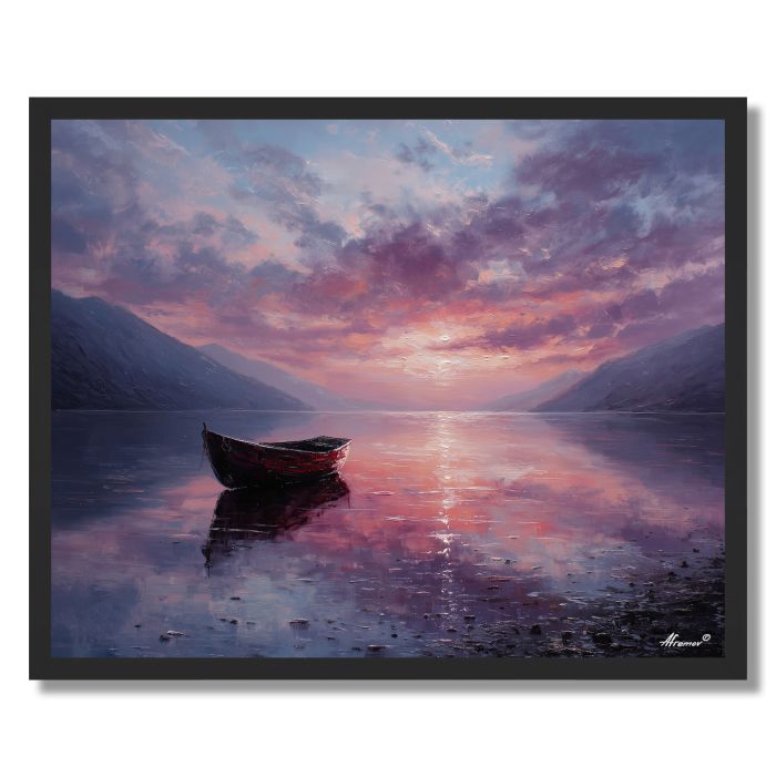 FLOATING SILENCE - FRAMED