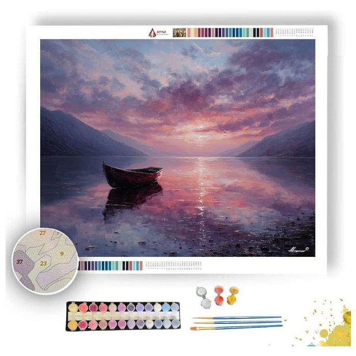 FLOATING SILENCE - Paint by Numbers Full Kit