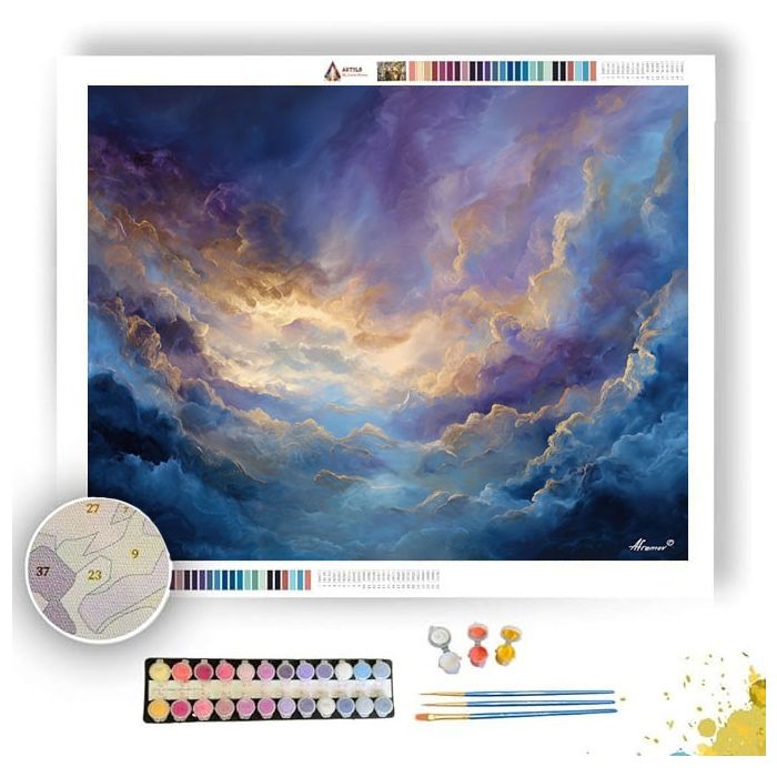 VIOLET MIRAGE - Paint by Numbers Full Kit