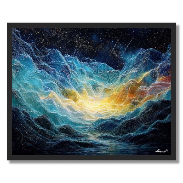 OCEANIC RHYTHM - FRAMED