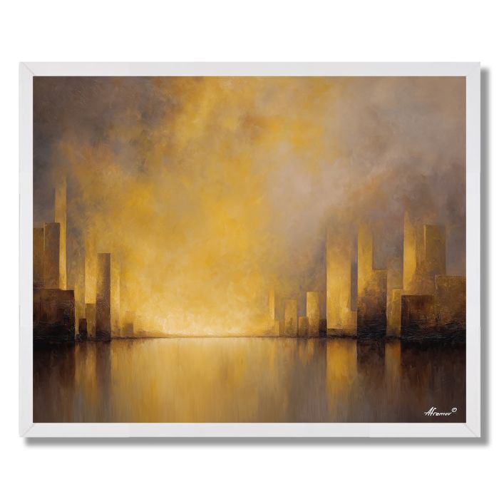 GOLDEN STILLNESS - FRAMED