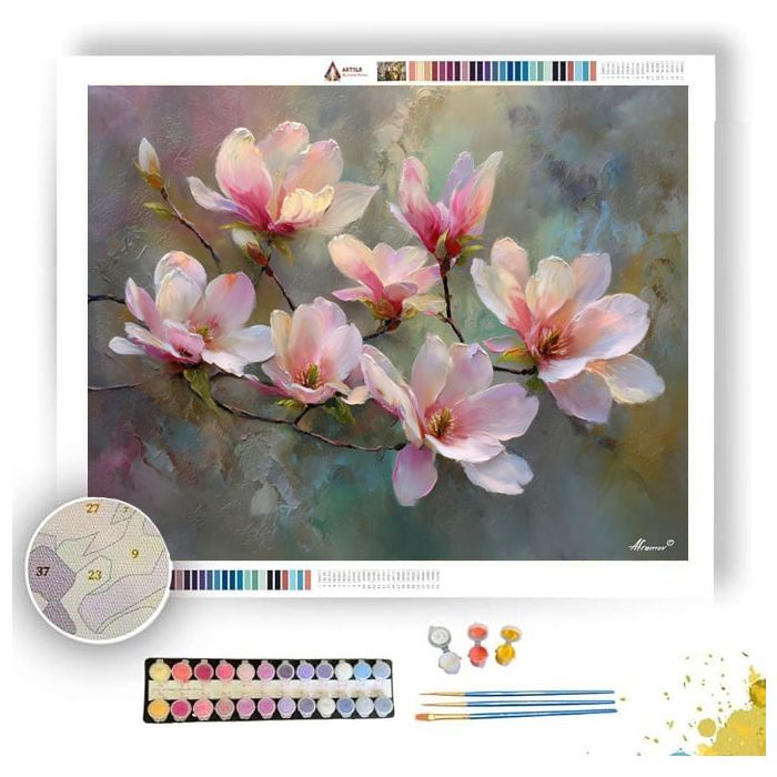 FLORAL MEMORY - Paint by Numbers Full Kit