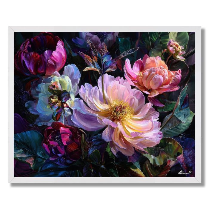 RADIANT BLOOM - FRAMED