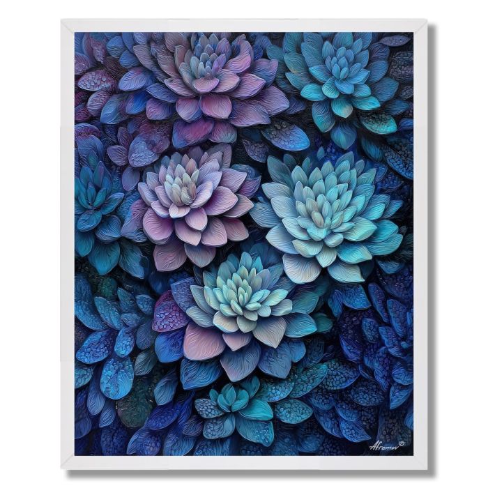 LUNAR BLOSSOM - FRAMED