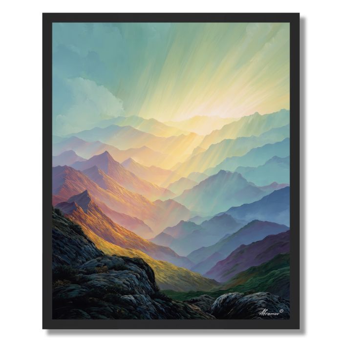 TRANSCENDENT LIGHT - FRAMED