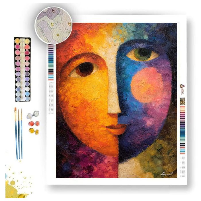 SPIRIT OF COLOR - Paint by Numbers Full Kit