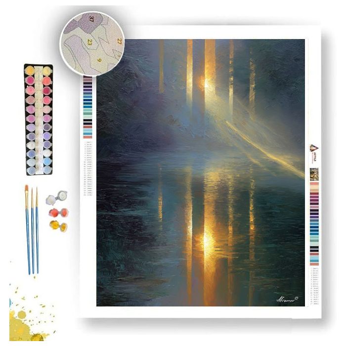 ECHOES OF LIGHT - Paint by Numbers Full Kit