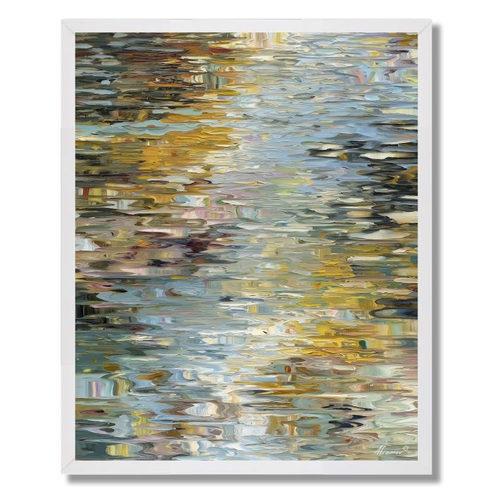 MIRRORED LIGHT - FRAMED