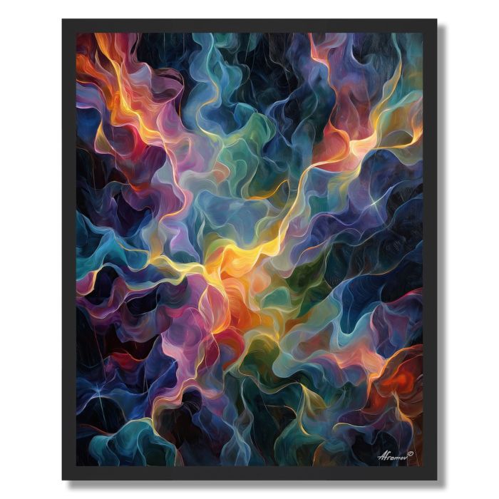 FLOATING GLOW - FRAMED