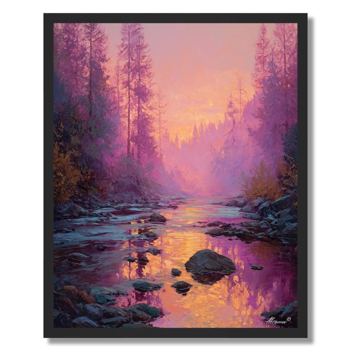 SILENT RIVERS - FRAMED