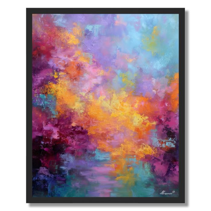 WHISPER OF COLOR - FRAMED