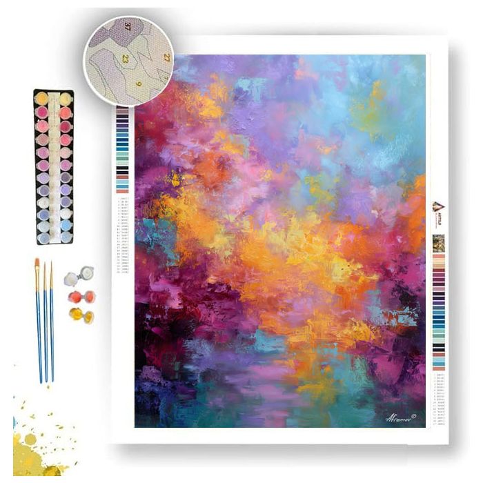 WHISPER OF COLOR - Paint by Numbers Full Kit