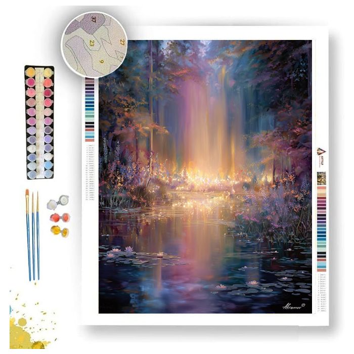 LUCID BLOOM - Paint by Numbers Full Kit
