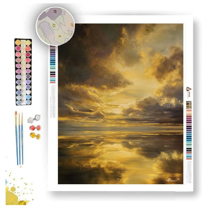 CITRINE HORIZON - Paint by Numbers Full Kit