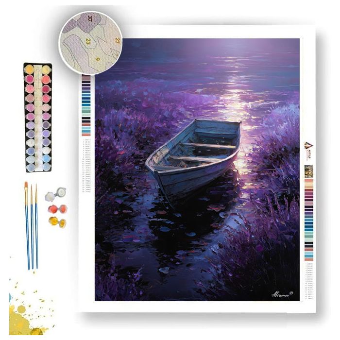 LAVENDER REFUGE - Paint by Numbers Full Kit