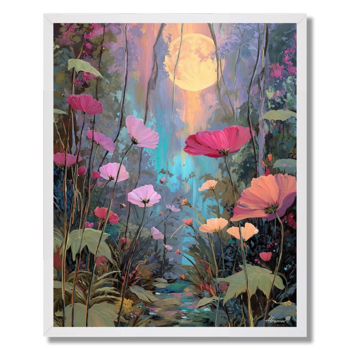 MOONSHADOW GARDEN - FRAMED