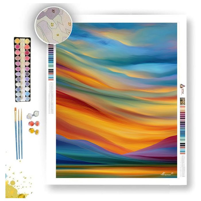 HORIZON MELODY - Paint by Numbers Full Kit
