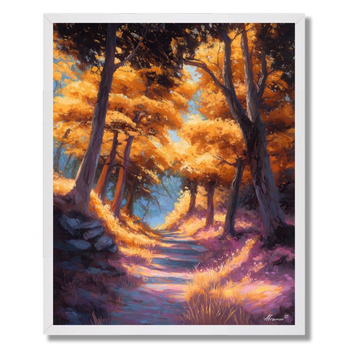 HIDDEN PATHWAY - FRAMED