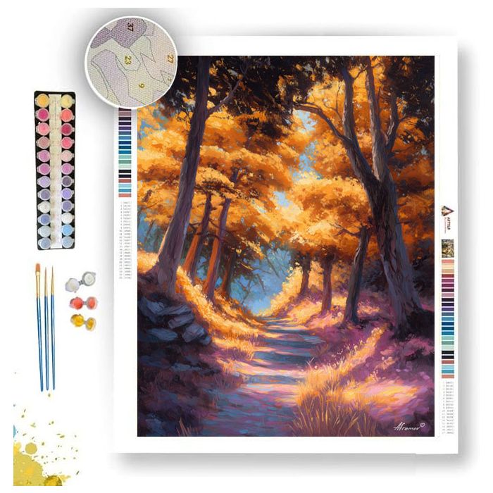 HIDDEN PATHWAY - Paint by Numbers Full Kit